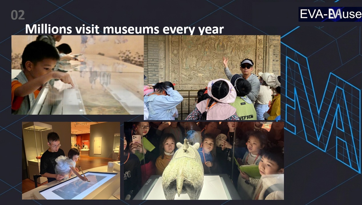 EVA-Muse museum scene